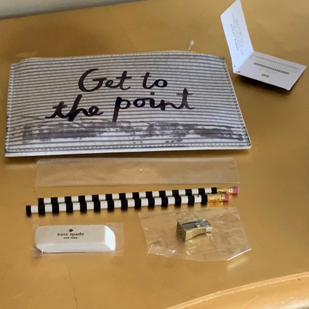 Brand New KATE SPADE pencil pouch.